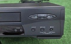 Mitsubishi HS-U446 VCR VHS Player, Tested & Working, No Remote