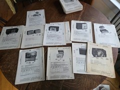 Lot Of 625 SAMS PHOTOFACT Folders Radio/TV/Turntable + Great Variety Dewald A501