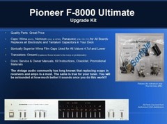 Pioneer FT-8000 Tuner Ultimate Restoration Kit – Wima, OnSemi, Nichicon