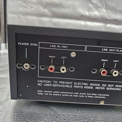 AIWA AD-M700U 3HEAD Metal Stereo Cassette Deck M700 Player Tested *See Video*