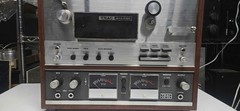 Vtg TEAC A-6010 Auto Reverse Reel-Reel Powers Up, Reels Wind 4 Track 2 Channel