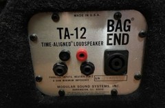 Bag End TA12 12″ Woofer Speaker Pair Time Aligned Loudspeaker Made in USA 8OHM