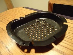 Pioneer PL-516 Stereo Turntable Parting Out Bottom Metal Vent