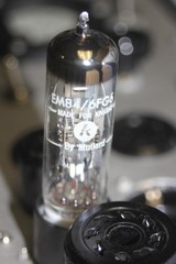 1 NOS NIB Mullard EM84 6FG6 Austria Magic Eye Indicator Tube Tested on 539B