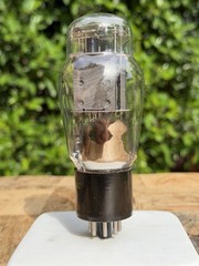 Western Electric 421A Tube DD Getter TV7 Tested Near NOS Level 6652