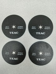 Four TEAC A-4010 REEL TO REEL Sheet Spacers Adaptors 0.9mm – New