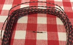 Western Electric Cloth Covered Wire Vintage 24 AWG Single Strand 20 Feet