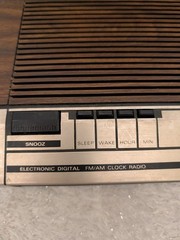 General Electric Digital FM/AM Clock Radio 7-4634B: GE Products: Tested:Works!