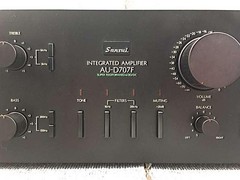 Sansui AU-D707F Integrated Amplifier 1980 Serviced 2024 Japan JBL Match Amp