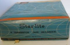 Star-Lite Super Deluxe Tape Recorder Model No. RT-777 (untested)