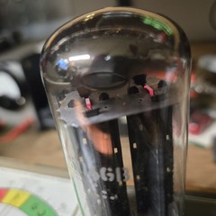 Stromberg Carlson 5U4 GB Vacuum Radio Tube Tested Strong 95/100 Black Plate 619