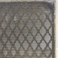 Original Sansui SP-1000 Speaker System Replacement Wood Lattice Grill Brown