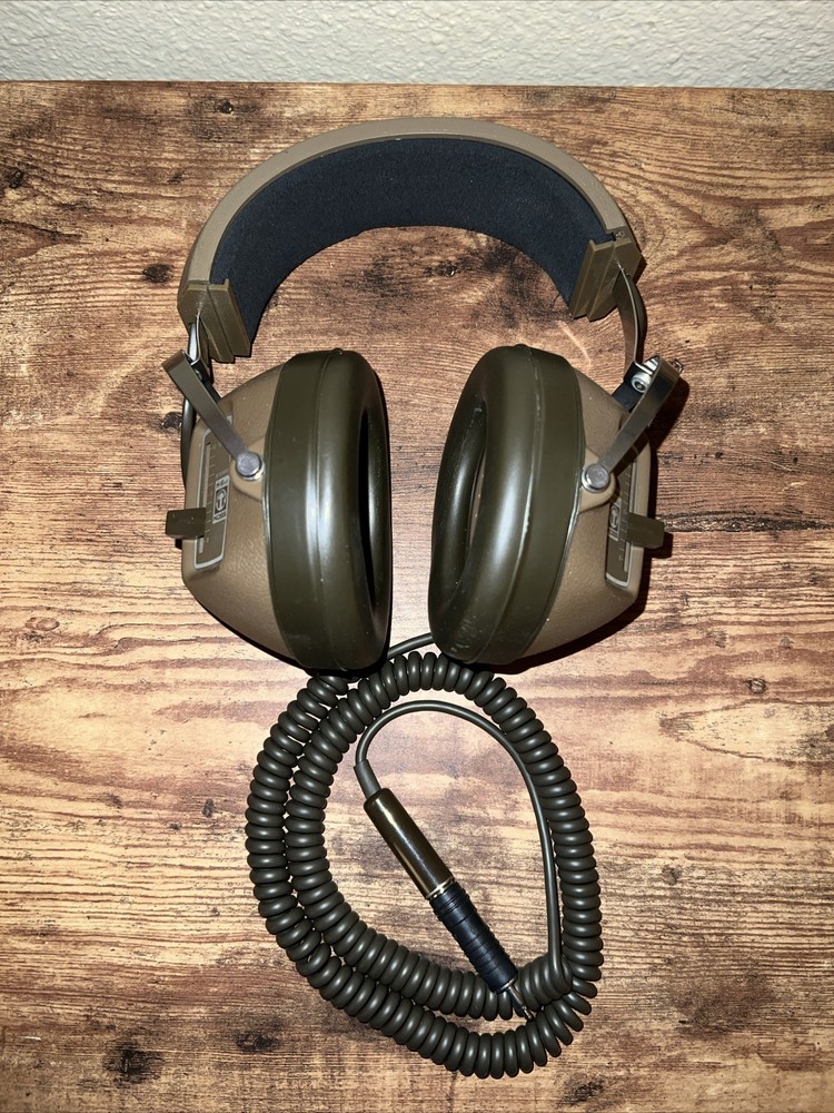 Koss K-6 Vintage Stereo Headphones 1970s Brown