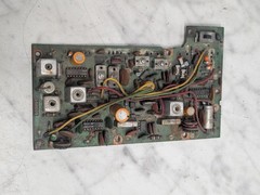 Vintage Delco AM/FM Radio Tuner PCB Circuit Board D5N005 Bent Untested