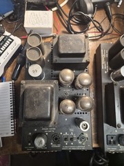 Pair Of Bogen MO-100a 100 Watt Monoblock Tube Amps, Untested, All Tubes Included