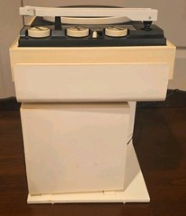 VINTAGE GE Concert Hall Stereo Turntable TESTED WORKING – Damaged Dust Cover