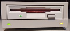 MicroSolutions BackPack 3.5″ Floppy Drive 1.44MB Model 014350 w/ DOS 6.22 driver