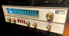 The Fisher 220-T AM/FM Solid State Stereo Receiver -relamped with LEDs-CLEAN!