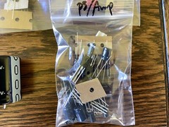 Sherwood S-7100A Complete Rebuild Kit High-Quality Receiver Recap Transistors