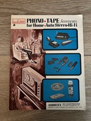 Audiotex Phono Tape Accessories For Home Auto Stereo Hi-Fi Manual