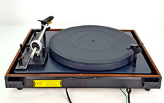 Vintage BIC 940 Belt Drive Turntable W/Soft Cover & Manual in Working Condition