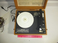 Education Classroom Series Model 100 Record Player 1970’s Works Old School