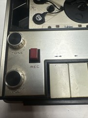 Crowncorder CTR-9450SCassette Recorder Solid State Japan Untested