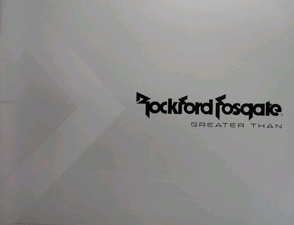 Rockford Fosgate 2007 Product Buyers Guide