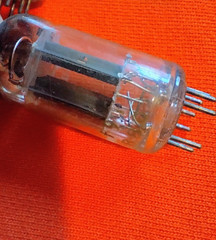 3 Mullard 12ax7 ECC83 F91 tubes O getter