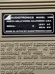 Audiotronics Cassette Recorder Listening Center Portable VTG Electronics 148B