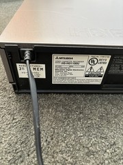 Mitsubishi HS-HD1100U D-VHS VCR Tested see video demo