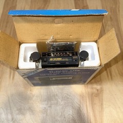 NEW VINTAGE UNISEF CR-18m IN DASH CASSETTE PLAYER RADIO UNINSTALLED