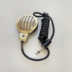 VTG 60s Made In Japan Clip On Microphone Portable Mic 3.5mm Aux Plug