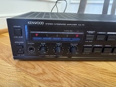 KENWOOD KA-74 INTEGRATED Stereo Amplifier ORIGINAL OWNER!!! AWESOME CONDITION!!!
