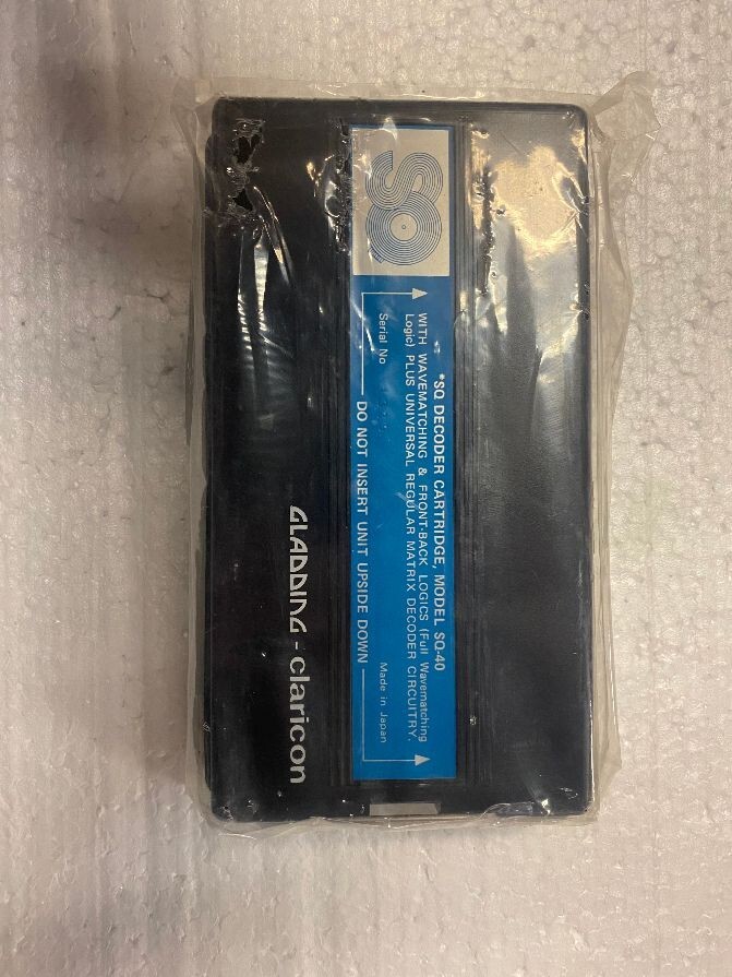 Gladding-Claricon Plug-In SQ Decoder Cartridges SQ-40 -NEW-