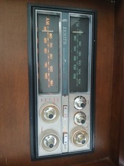 Vintage Zenith TV Radio Record Player Cabinet Built in Speakers