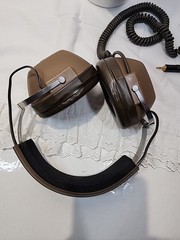Vintage Sears 2 Channel Stereo Headphones & 1 Extra Adapter Tested
