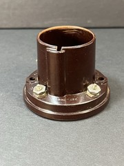 NA-ALD 4 Pin Bakelite Twist Lock Tube Socket Vintage HAM Radio
