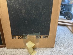 Vintage EPI Epicure M250 1980 Home Audio Speakers NEEDS REFOAMED