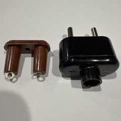 AMECO® AC-1 Morse key male + female connectors NOS Military surplus