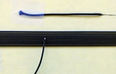 12-ft Braided Dial Cord String for Vintage Tube Radio Tuner 0.040″ (1.0mm) Black