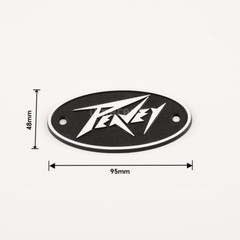 2PCS For Replacement PEAVEY Plastic Logo Badge 95mmx48mm