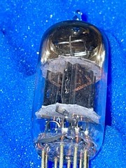 ONE CBS Hytron 5814A Tube / Square Get Amplitrex Tested Strong & BALANCED 12AU7