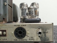 Vintage Dynaco Dynakit Mark III Monoblock Tube Amplifier with Spare Set of Tubes