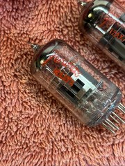 fender 12AX7A Lot Of 2 Vintage Original Tubes
