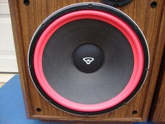 Nice Cerwin Vega AT-15 Large 3-way Floor Speakers -15″ Woofer -Reconditioned
