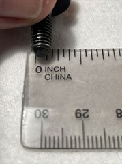 Mitsubishi Model DA-R15 AM-FM Stereo Receiver Wood Outer CASE SCREW