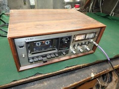 Vintage Teac A601R Stereo Cassette Deck -Read