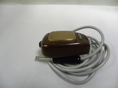 Vintage Calrad Crystal Microphone Model 50-C Made in Japan With Box (A8)