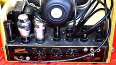 VINTAGE GIBSON EH-150 AMPLIFIER CIRCA 1941-1942 AEROPLANE TWEED COVERING